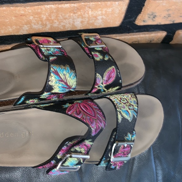 Madden Girl Embroidered Sandals - Picture 7 of 8